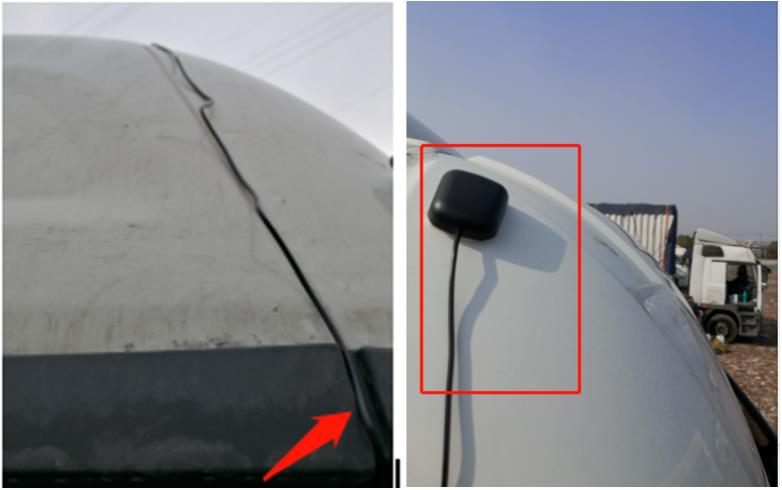 定位天線和主電源線安裝要求