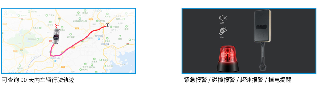 有線追蹤定位終端KM-01支持多種車輛報(bào)警方式